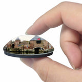 Holland Coupling Port Amersfoort 3D Fridge Magnet Crystal Glass