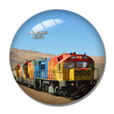 Train Saltpeter Antofagasta Atacama Desert Chile 3D Fridge Magnet Crystal Glass