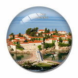 Montenegro Budva Balkan 3D Fridge Magnet Crystal Glass