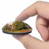 UK England Canterbury Westgate Gardens 3D Fridge Magnet Crystal Glass