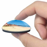 Brazil Gunga Beach Roteiro 3D Fridge Magnet Crystal Glass