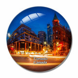 Canada Toronto Ontario 3D Fridge Magnet Crystal Glass