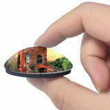 UK England Laura's Tower Shrewsbury 3D Fridge Magnet Crystal Glass