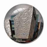 UK England Titanic Belfast Belfast 3D Fridge Magnet Crystal Glass