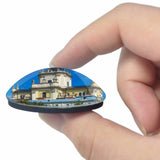 Ukraine Lviv Cathedral 3D Fridge Magnet Crystal Glass