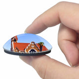 Christuskirche Windhoek Namibia 3D Fridge Magnet Crystal Glass