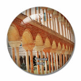 Italy Verona Cloister 3D Fridge Magnet Crystal Glass