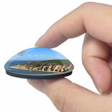 UK England The Needles Battery Wight 3D Fridge Magnet Crystal Glass