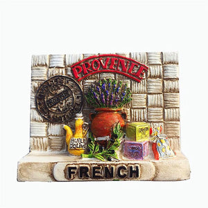 Provence France Fridge Magnet 3D Resin