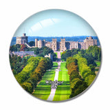 UK England Windsor Great Park 3D Fridge Magnet Crystal Glass