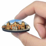 Holland Centraal Station Amsterdam 3D Fridge Magnet Crystal Glass