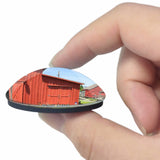 Port Allen West Baton Rouge Museum Louisiana USA 3D Fridge Magnet Crystal Glass