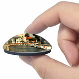 Italy Viareggio Channel 3D Fridge Magnet Crystal Glass