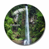 Waterfall Dominica 3D Fridge Magnet Crystal Glass