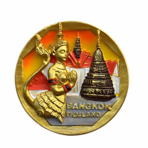 Bangkok Thailand Fridge Magnet 3D Resin