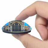 UK England Winchester Cathedral 3D Fridge Magnet Crystal Glass