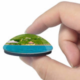 Vietnam Vinpearl Land Nha Trang 3D Fridge Magnet Crystal Glass