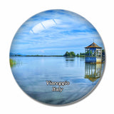 Italy Viareggio Lake 3D Fridge Magnet Crystal Glass