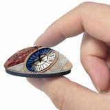 Italy Verona Clock 3D Fridge Magnet Crystal Glass