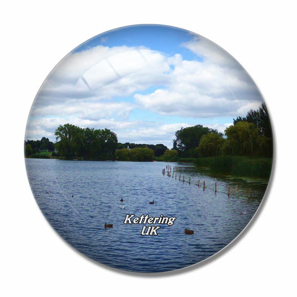 UK England Wicksteed Park Kettering 3D Fridge Magnet Crystal Glass