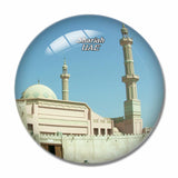 UAE Blue Market Sharjah 3D Fridge Magnet Crystal Glass