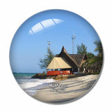 Watamu Kenya 3D Fridge Magnet Crystal Glass