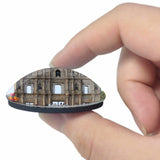 China Ruins of St. Paul's Macao 3D Fridge Magnet Crystal Glass