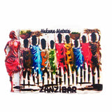 Zanzibar Tanzania Fridge Magnet 3D Resin