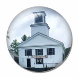 Plymouth President Calvin Coolidge Vermont USA 3D Fridge Magnet Crystal Glass