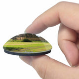 UK England Alnwick Castle 3D Fridge Magnet Crystal Glass