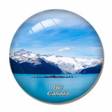 Canada BC Garibaldi Lake 3D Fridge Magnet Crystal Glass