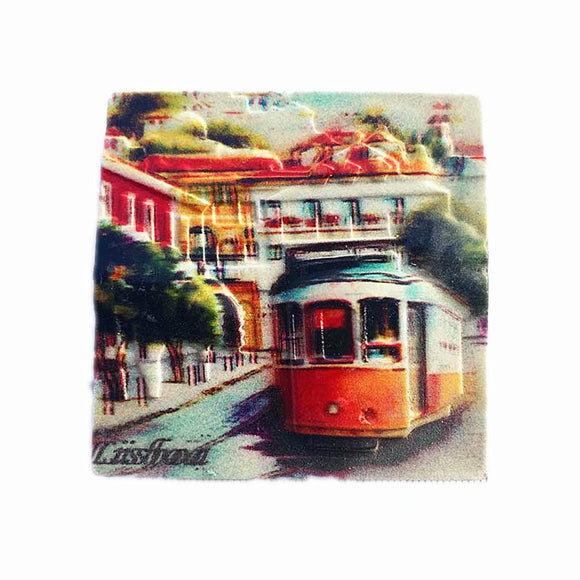 Tram Lisbon Portugal Fridge Magnet 3D Resin