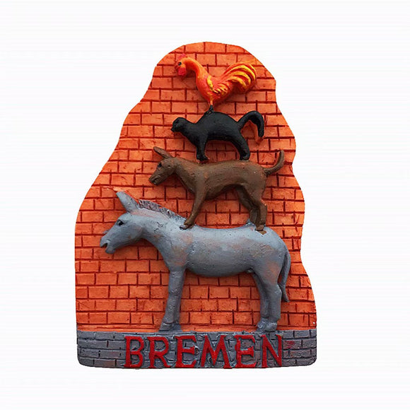 Bremen Germany Fridge Magnet 3D Resin