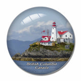 Canada British Columbia 3D Fridge Magnet Crystal Glass