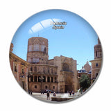 Spain Valencia Cathedral 3D Fridge Magnet Crystal Glass