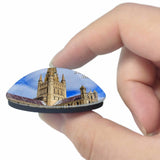 UK England Norwich Cathedral 3D Fridge Magnet Crystal Glass