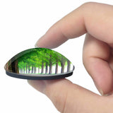 Korea Park Tree 3D Fridge Magnet Crystal Glass