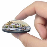 USA America Aquarium of the Pacific Long Beach 3D Fridge Magnet Crystal Glass