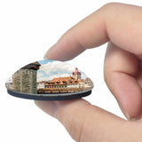 Switzerland Chapel Bridge Lucerne 3D Fridge Magnet Crystal Glass