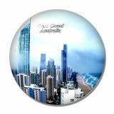 Australia Surfers Paradise Gold Coast 3D Fridge Magnet Crystal Glass