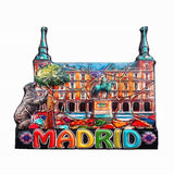 Mayor Plaza Madrid Spain Fridge Magnet 3D Resin