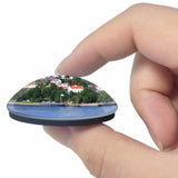 Sweden Southern Goteborg Archipelago Gothenburg 3D Fridge Magnet Crystal Glass