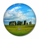 UK England Bath Stonehenge 3D Fridge Magnet Crystal Glass