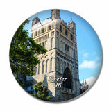 UK England Powderham Castle Exeter 3D Fridge Magnet Crystal Glass