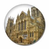 UK England York Minster 3D Fridge Magnet Crystal Glass
