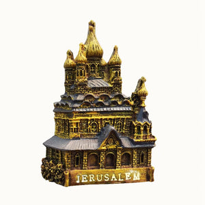 Jerusalem Israel Palestine Fridge Magnet 3D Resin