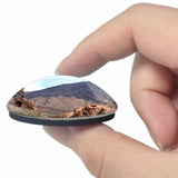 Spain Teide Volcano Tenerife 3D Fridge Magnet Crystal Glass