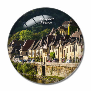 France Perigord 3D Fridge Magnet Crystal Glass