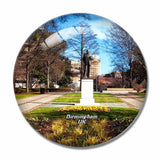 UK England Birmingham Kelly Ingram Park 3D Fridge Magnet Crystal Glass