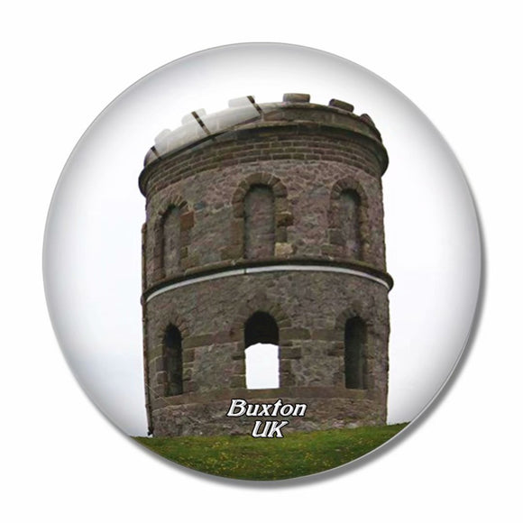 UK England Solomon's Temple Buxton 3D Fridge Magnet Crystal Glass